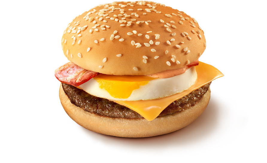 マクドナルド チーズ月見バーガー